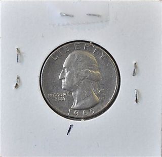 clip coin error 1965p quarter $ 25 