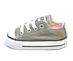 converse all star chuck ox charcoal 7j794 canvas infant toddlers