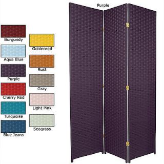ft. Tall Woven Fiber Room Divider   Special Edition (China)