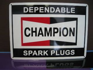 champion spark plugs sign camaro nos chevelle 70 69 68