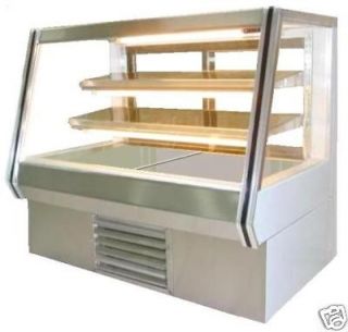 cooltech refrigerated bakery pastry display case 72  to