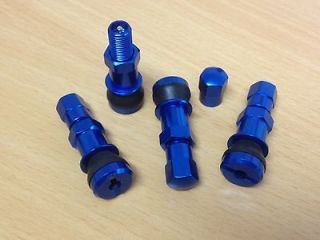 Blue Aluminium Competition/Pe​rformance Alloy Wheel Bolt In Tyre 