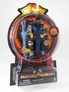 Jazwares Netherrealm WB Mortal Kombat Sub Zero Action Figure Series 1 