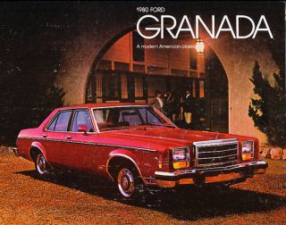 1980 ford granada original sales brochure  9