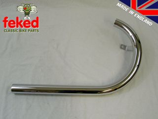 BSA M20, M21 500/600cc   EXHAUST PIPE   PLUNGER FRAME MODELS   1950 