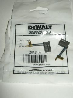 dewalt elu parts brush set for dw432 dw433 belt sanders