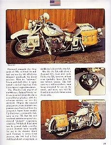 1942 Indian 741 and 841 Motorcycle Article   US Army Military WWII