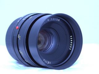 Leica 50mm F/2.0 Summicron R for Leica R Only Lens #3298053 MINT