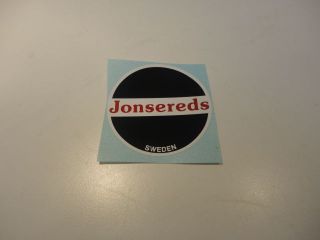 jonsered 52 70 e 80 90 621 49sp 451 decal