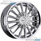 22x8 5 Vision Shattered Wheel Rims Inch 5x110 5x115 22