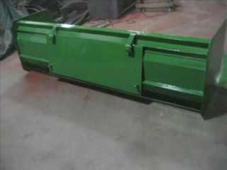 new 10 snow box pusher plow blade john deere tractor