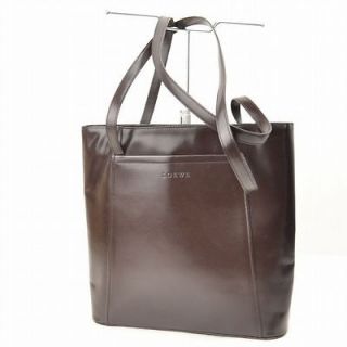 AUTHENTICLOEWE SHOULDER BAG MADE IN ITALY BROWNS LEATHER@2072