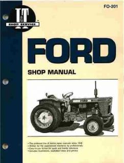 FORD TRACTOR SHOP MANUAL NEW PERFORMANCE FORDSON MAJOR DIESEL & SUPER 