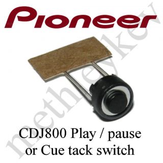 PIONEER CDJ800 CDJ800MK2 PLAY PAUSE CUE TACK SWITCH NEW UK STOCK CDJ 