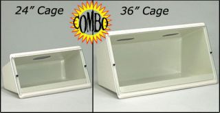36 and 24 npi reptile snake cage combo pack purchase
