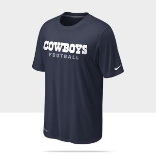    Authentic Font NFL Cowboys Mens Training T Shirt 477566_419_A