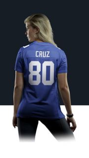   Victor Cruz Womens Football Home Limited Jersey 469877_499_B_BODY