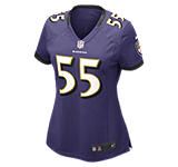   Ravens Terrell Suggs Womens Football Home Game Jersey 469891_573_A