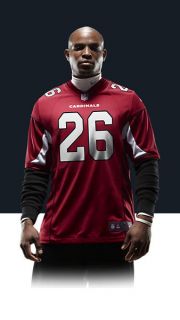    Beanie Wells Mens Football Home Game Jersey 468942_677_A_BODY