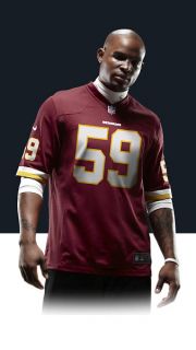    London Fletcher Mens Football Home Game Jersey 468975_684_A_BODY