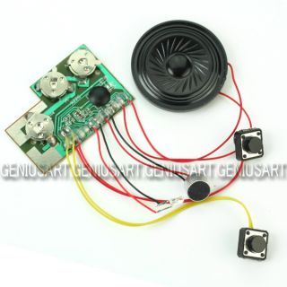 10S 10 Seconds Sound Voice Recordable Module Device Chip for Card with 