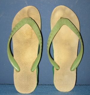Original Vintage Thong Flip Flops 1950s or 60S