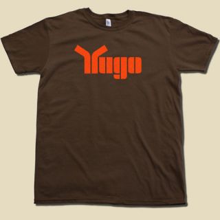 YUGO Automobile Tshirt Classic 1980s Car T Shirt Cool