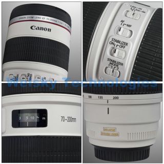   Lens Cup Coffee Mug of Canon Ef 70 200mm Stainless Steel Interior DC65