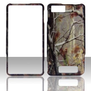 2D Camo Tree Motorola Droid X2 MB870 Case Cover Hard Snap on Cases 