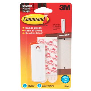 3M 17040 Saw Tooth Picture Hanger with Command Adhesive