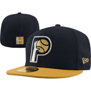 Indiana Pacers New Era NBA Hardwood Classic 2 Tone 59Fifty Fitted Hat 