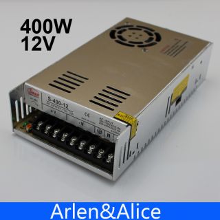 400W 12V Single Output Switching power supply for LED Strip light AC 