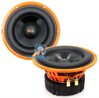 ES 06 CDT Audio Gold 6 5 Midrange Speakers Pair New