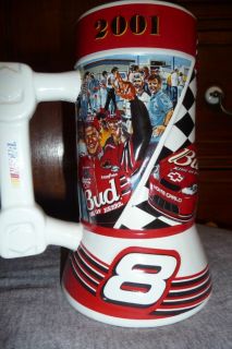NASCAR Budweiser Dale Earnhardt Jr Number 8 Stein