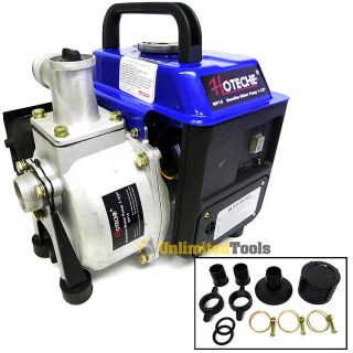   Gasoline Trash Water Pump 1 5 Inlet Outlet 63cc 2 Stroke Motor