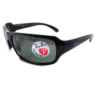 Rayban Sunglasses 4075 601 58 Black Green Polarized