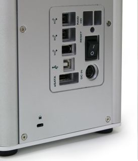 Firewire 800 USB eSATA 4 Bay Quad RAID Enclosure for 3 5 SATA Hard 