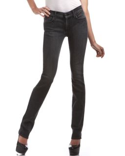for All Mankind Straight Leg Crystal Pocket Jeans