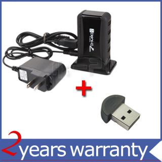 USB 7 Port Hub Free AC Adapter USB Bluetooth Adapter