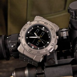11 Tactical Police HRT Titanium Sniper Sureshot Watch