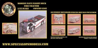 32 US Navy Carrier Fire Tractor Fire Truck Firefighter