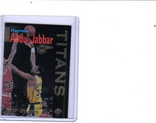 1996 Signature Rookies Kareem Abdul Jabbar auto autograph Lakers