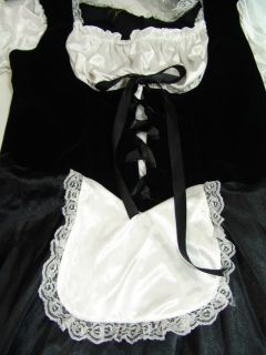 French Maid ⊰☆⊱ Costume Dress Adult Large L XL