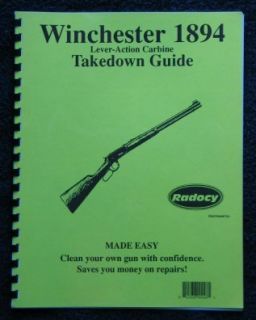 Winchester 1894 94 Carbine Rifle Takedown Manual Radocy