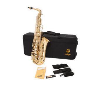 Adagio Jtas 100 Student EB Alto Saxophone Bundle Fast  
