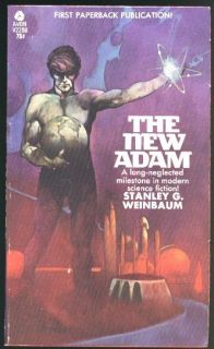 The New Adam by Stanley G. Weinbaum Jeff Jones Avon V2288 Pb Unread 