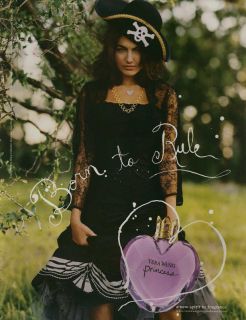 Camilla Belle Vera Wang Princess Perfume Ad Clipping