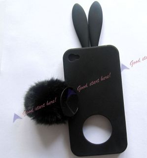 Bunny Rabito Rabbit Rubber TPU Skin Case Cover with Package for iPhone 
