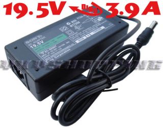 19 5V 3 9A AC Adapter for Sony Vaio VGP AC19V37 Charger Laptop VPCW 
