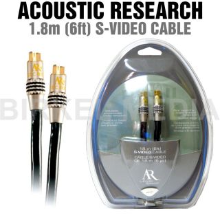 Acoustic Research PR 121 Pro Series II 6 ft s Video Cable Gold Plated 